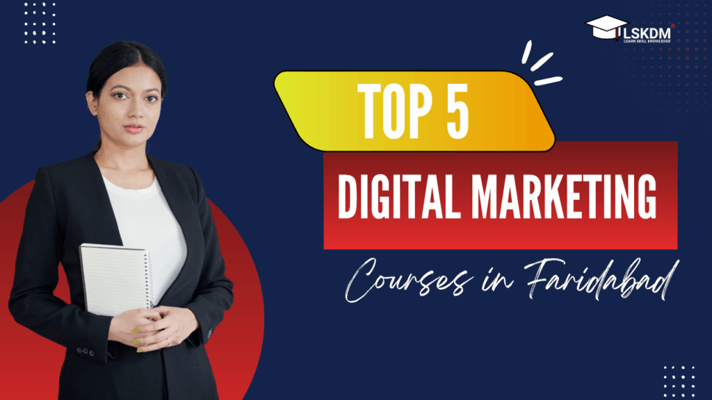 Top 5 digital marketing courses in faridabad banner